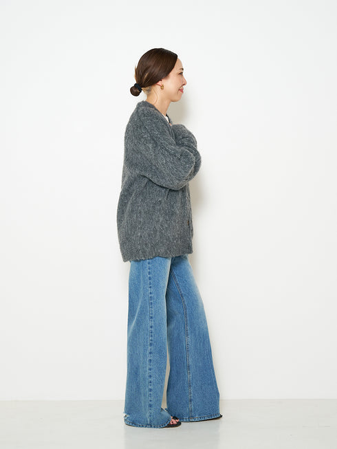 【 予約:11月中旬 】ALPACA MIX CARDIGAN /Y254-91122